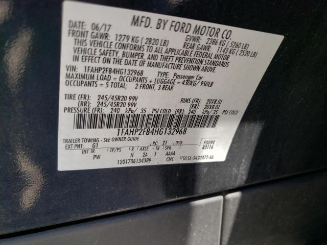 2017 FORD TAURUS LIM - 1FAHP2F84HG132968