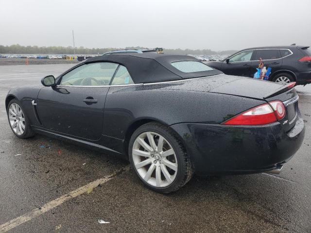 JAGUAR XK 2007 black converti gas SAJDA44B175B00756 photo #3