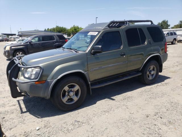 NISSAN XTERRA XE 2003 green  gas 5N1ED28TX3C657858 photo #1