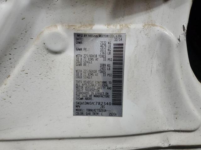 2015 NISSAN ROGUE S - 5N1AT2MV5FC782540