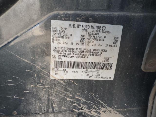 2015 FORD EDGE SEL - 2FMPK3J9XFBB32435