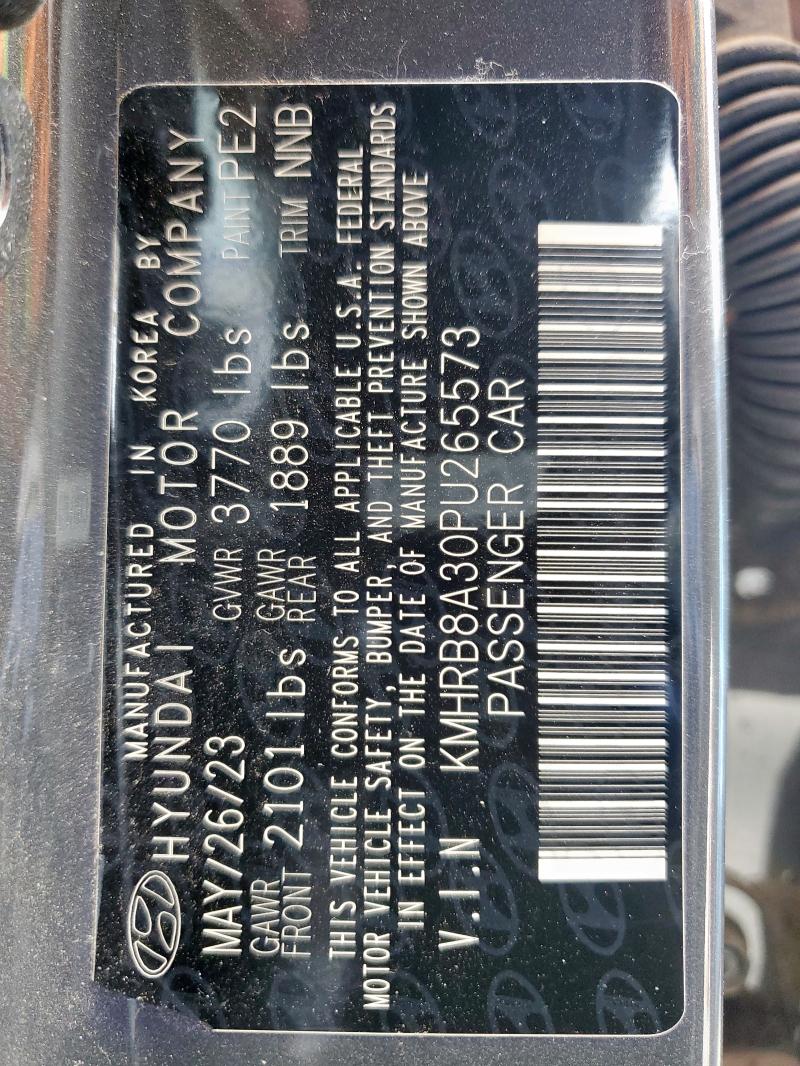 2023 HYUNDAI VENUE SE KMHRB8A30PU265573