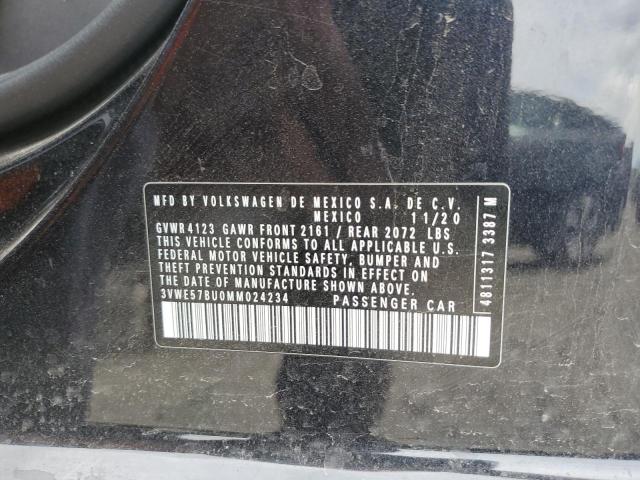 2021 VOLKSWAGEN JETTA SEL 3VWE57BU0MM024234