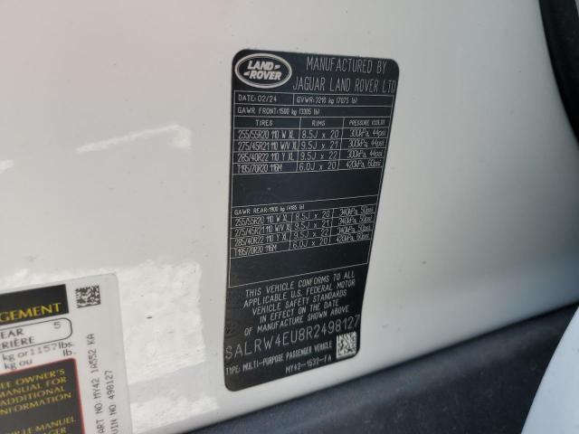 2024 LAND ROVER DISCOVERY SALRW4EU8R2498127