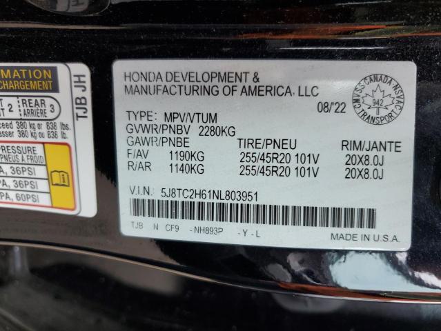2022 ACURA RDX A-SPEC 5J8TC2H61NL803951