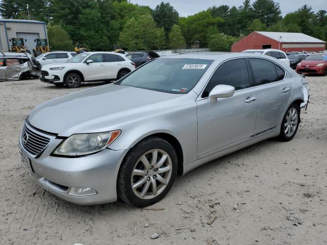 LEXUS LS 460 2009 silver  gas JTHCL46F695004320 photo #1