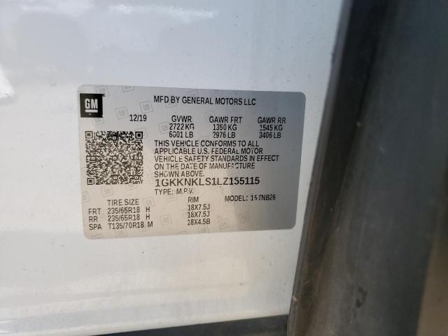 2020 GMC ACADIA SLE 1GKKNKLS1LZ155115