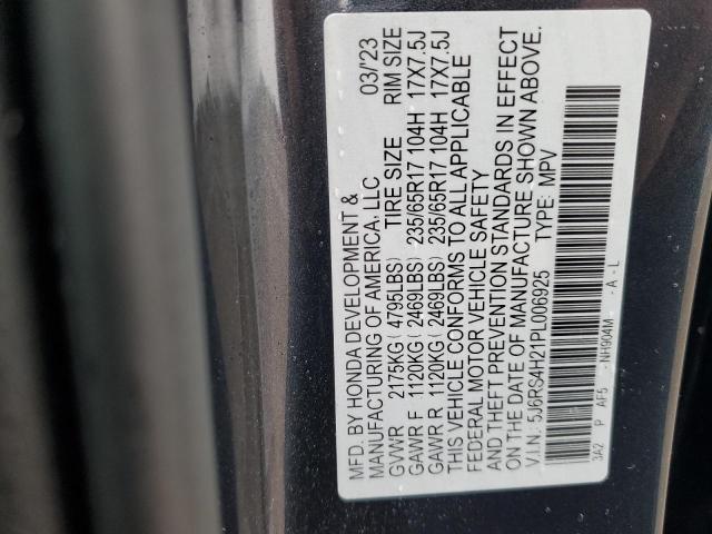 2023 HONDA CR-V LX - 5J6RS4H21PL006925