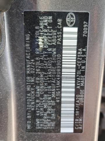 2024 TOYOTA CAMRY SE N 4T1G11AK4RU899030