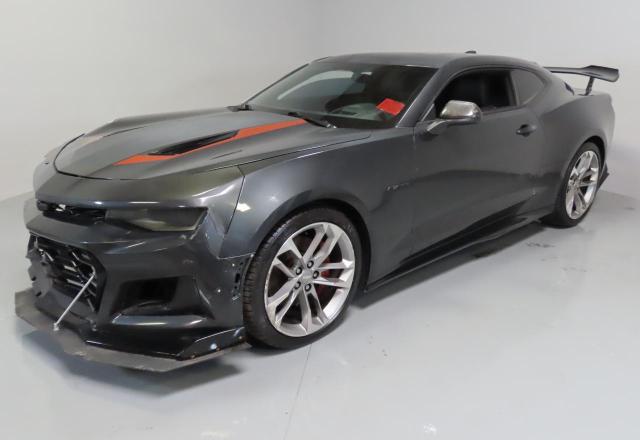 CHEVROLET CAMARO SS 2017 gray  Gasoline 1G1FH1R72H0104566 photo #3