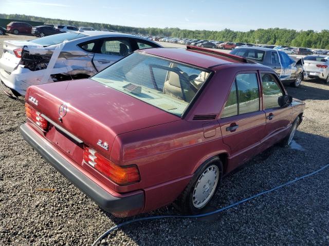 Vin: wdbda29d6kf626229, lot: 56010215, mercedes-benz 190-class e 2.6 19893