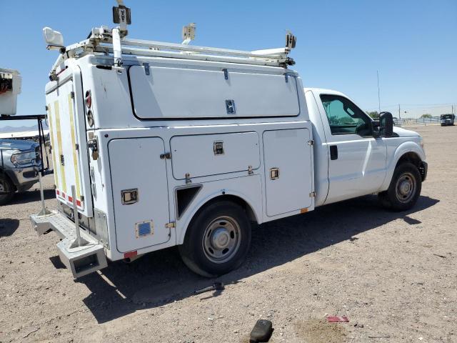 FORD F350 SUPER 2013 white  gas 1FDRF3A69DEB92436 photo #4