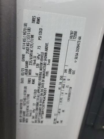 2023 FORD TRANSIT T- - 1FTBR1C87PKA76531
