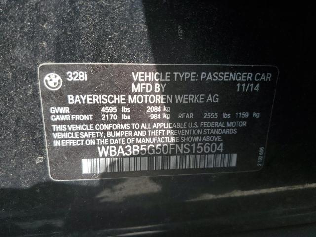 2015 BMW 328 XI SUL - WBA3B5G50FNS15604