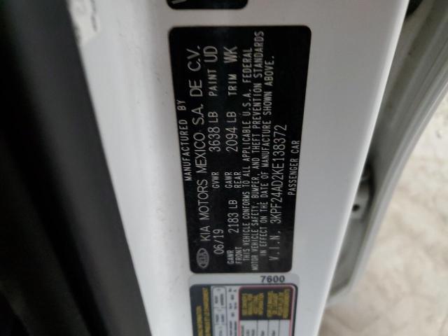2019 KIA FORTE FE - 3KPF24AD2KE138372