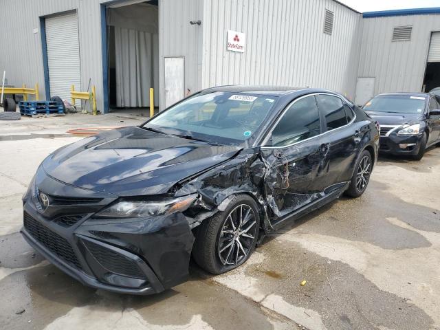 Vin: 4t1g11ak3mu482409, lot: 58129955, toyota camry se 2021 img_1