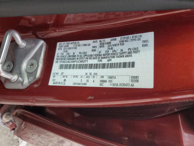 2015 FORD ESCAPE TIT - 1FMCU9JX8FUC85271
