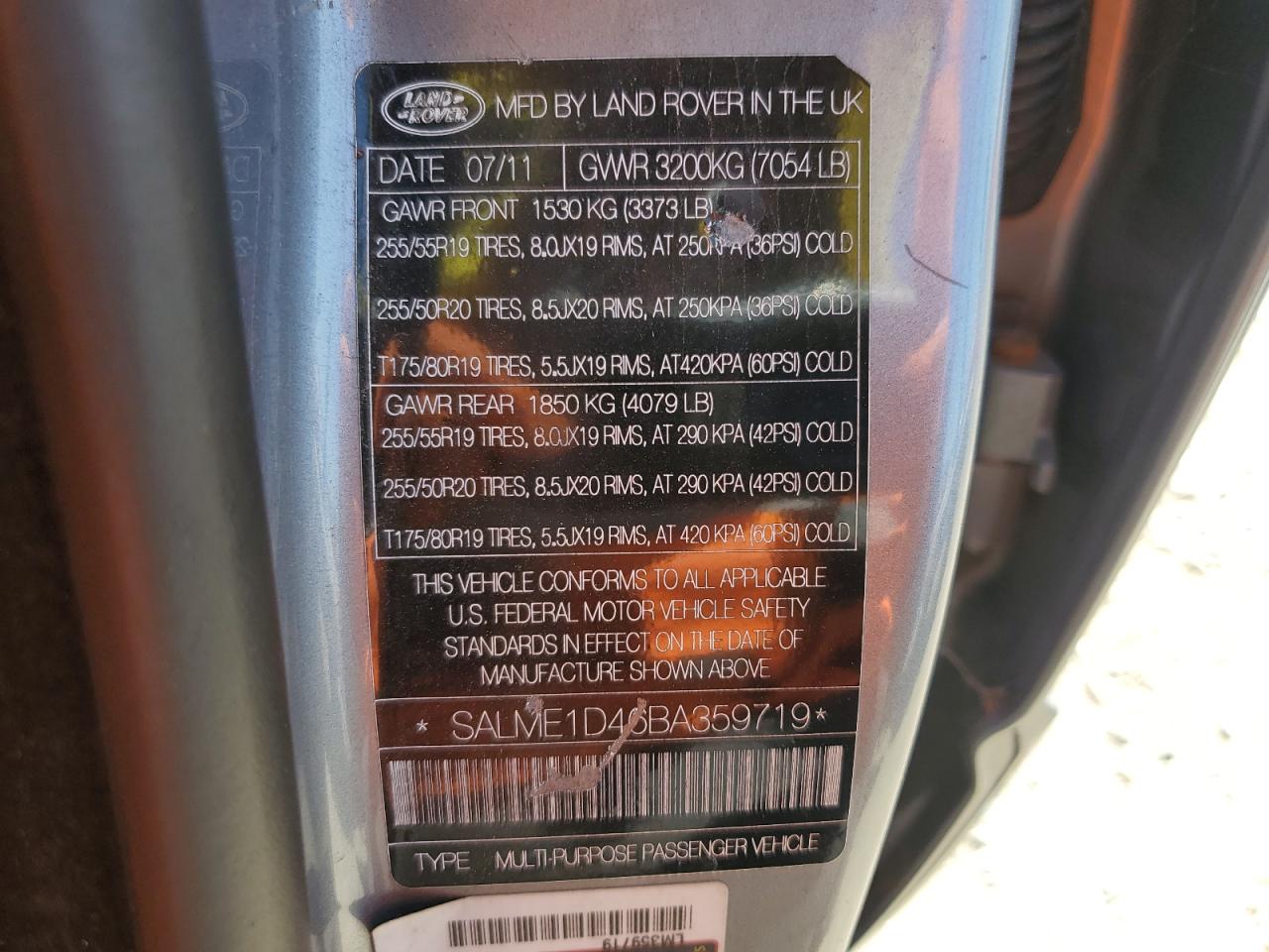 LAND ROVER RANGE ROVER HSE