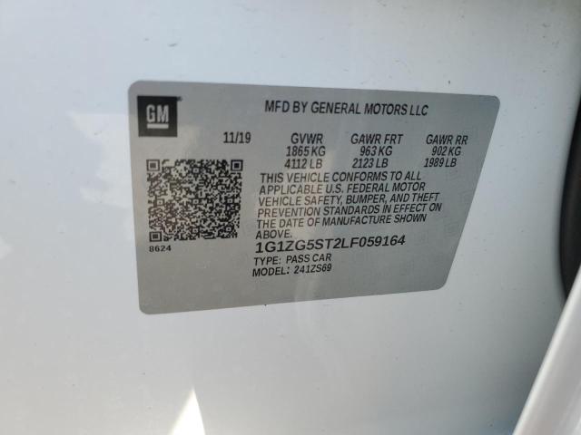 2020 CHEVROLET MALIBU RS - 1G1ZG5ST2LF059164