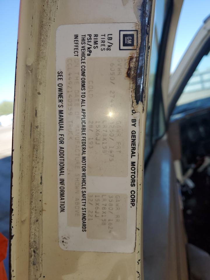 Lot #3207444157 1979 CHEVROLET C10