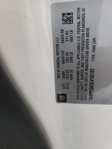 2012 BUICK VERANO - 1G4PP5SK3C4192187