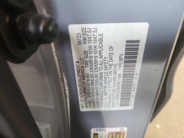 2023 HONDA ODYSSEY EL 5FNRL6H90PB071988