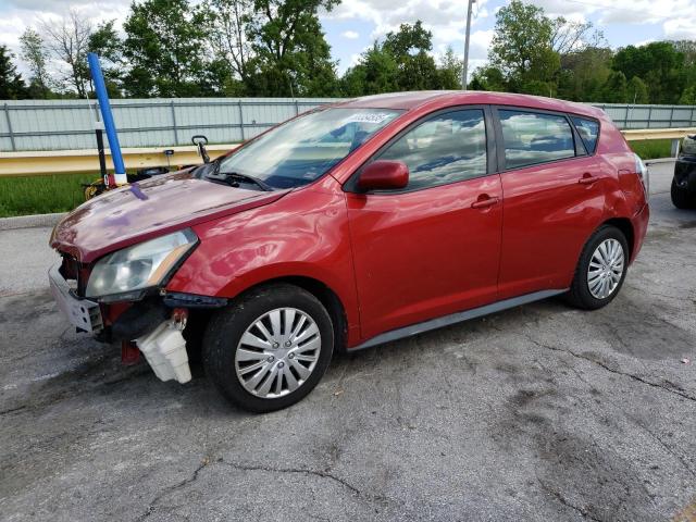 PONTIAC VIBE 2009 red  gas 5Y2SP67849Z445255 photo #1