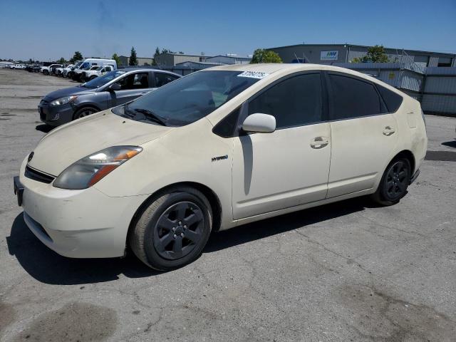 TOYOTA PRIUS 2007 cream  hybrid engine JTDKB20UX77653809 photo #1