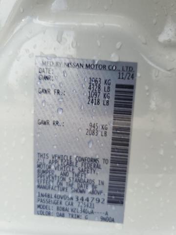 2025 NISSAN ALTIMA SV - 1N4BL4DV0SN344792