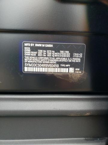 2024 BMW XM LABEL 5YM33CS04R9V60459