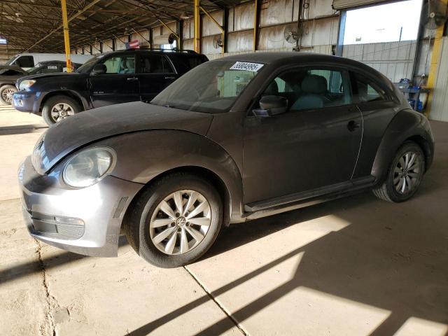 VOLKSWAGEN BEETLE 2013 gray hatchbac gas 3VWFP7AT5DM660333 photo #1