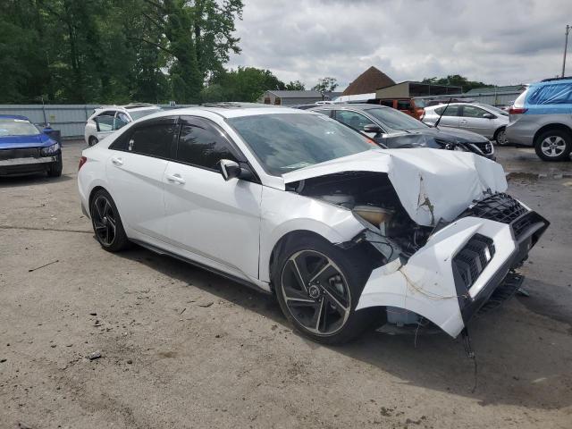 Vin: kmhlr4af4pu433901, lot: 58229395, hyundai elantra n line 20234