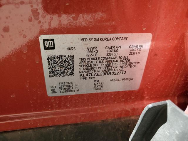 2024 BUICK ENVISTA PR - KL47LAE29RB022712