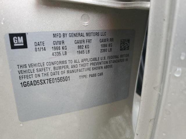 1g6ad5sx7e0156501 - 2014 Cadillac ats performance - #55882275