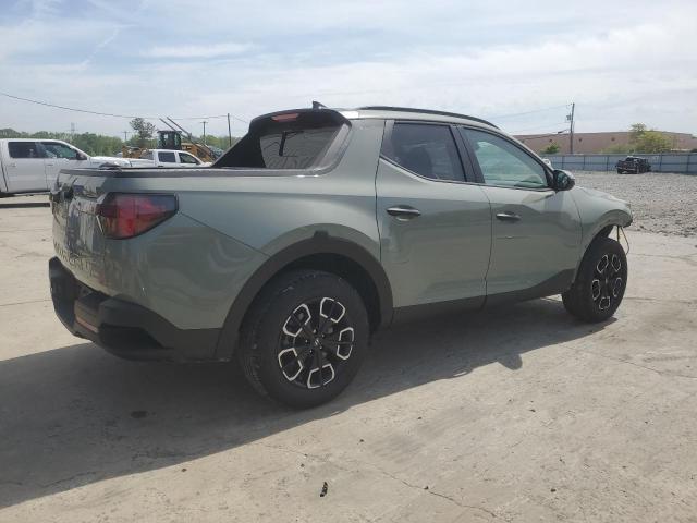 HYUNDAI SANTA CRUZ 2024 green  gas 5NTJCDDE4RH118725 photo #4