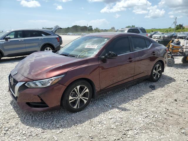 Vin: 3n1ab8cv6ny256101, lot: 58637615, nissan sentra sv 2022 img_1