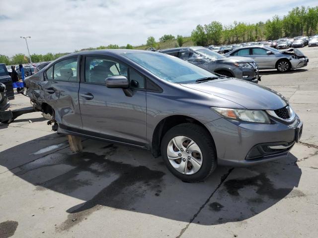 Vin: 19xfb2e55ee003169, lot: 56712915, honda civic lx 20144