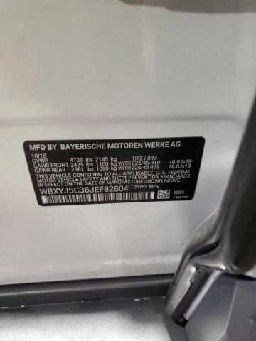 2018 BMW X2 XDRIVE2 - WBXYJ5C36JEF82604