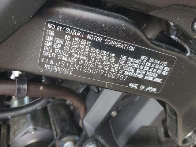 2023 SUZUKI DL800DE RC - JS1EM12B0P7100707
