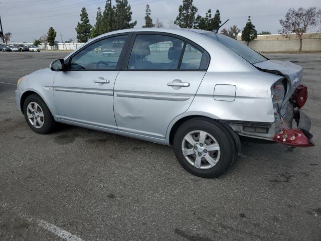 HYUNDAI ACCENT GLS 2007 silver sedan 4d gas KMHCN46C27U160371 photo #3