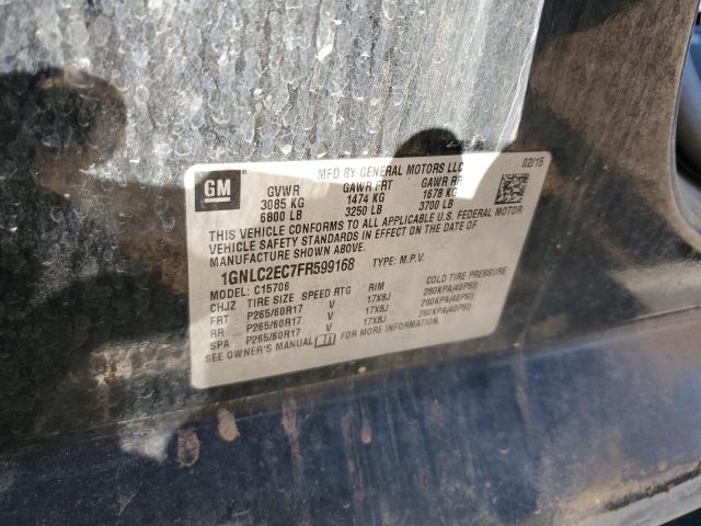 2015 CHEVROLET TAHOE POLI - 1GNLC2EC7FR599168