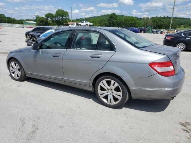 MERCEDES-BENZ C 300 2009 silver sedan 4d gas WDDGF54X89R044957 photo #3