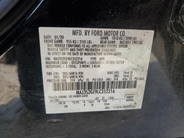 2020 FORD ECOSPORT S - MAJ3S2GE9LC352216