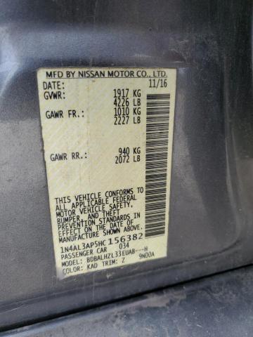 2017 NISSAN ALTIMA 2.5 #3281585385