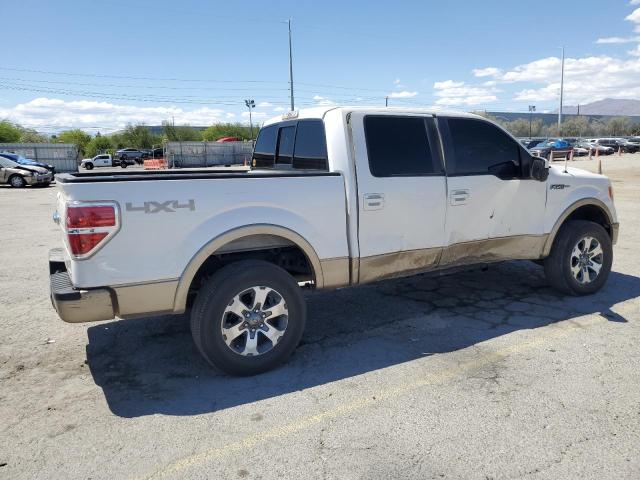 FORD F150 SUPER 2013 white  flexible fuel 1FTFW1EF3DKE32054 photo #4