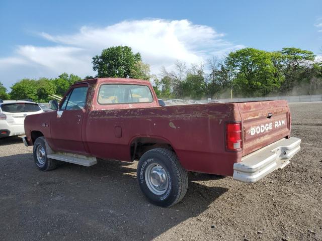 Vin: 1b7hm16y2ns583225, lot: 57461965, dodge w series w150 19922