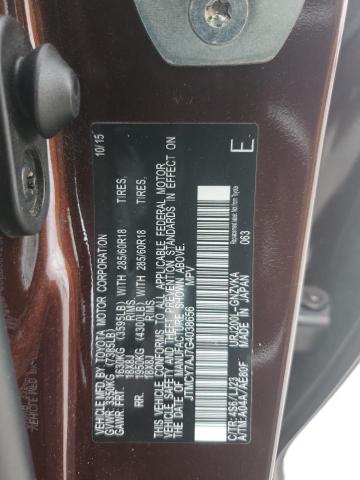 2016 TOYOTA LAND CRUIS JTMCY7AJ7G4038656