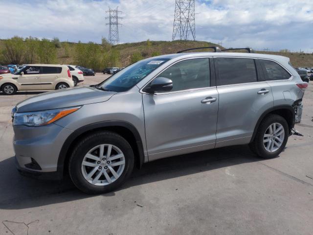 Vin: 5tdbkrfhxfs192294, lot: 55655745, toyota highlander le 2015 img_1