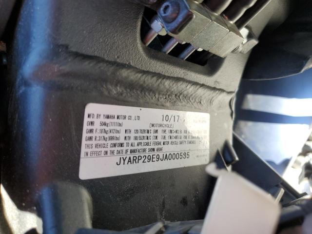 2018 YAMAHA FJR1300 A JYARP29E9JA000535