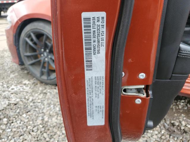 2021 DODGE CHARGER SC 2C3CDXGJ4MH527845